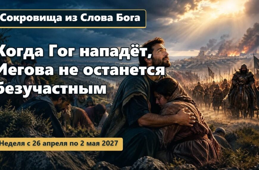 Сокровища из Слова Бога на неделю с 26 апреля по 2 мая 2027 года