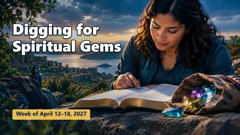 Spiritual Gems for the Week of April 12-18, 2027 Spiritual Gems for the Week of April 12-18, 2027