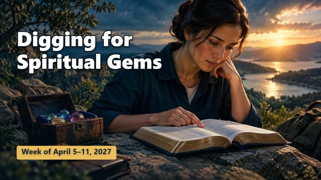 Spiritual Gems for the week of April 5-11, 2027