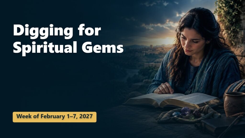 Spiritual Gems for the week of February 1-7, 2027