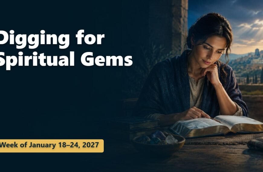 Spiritual Gems for the week of January 18-24, 2027