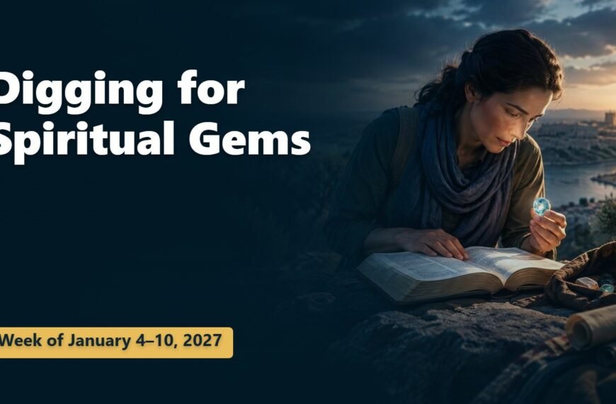 Spiritual Gems for the Week of January 4-10, 2027