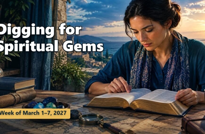 Spiritual Gems Spiritual Gems for the Week of March 1-7, 2027