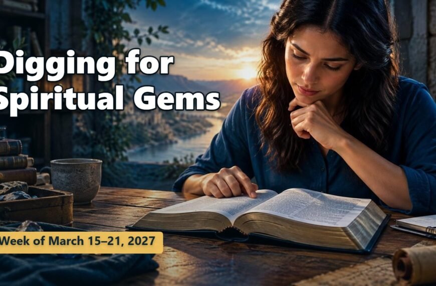 Spiritual Gems Spiritual Gems for the Week of March 15-21, 2027