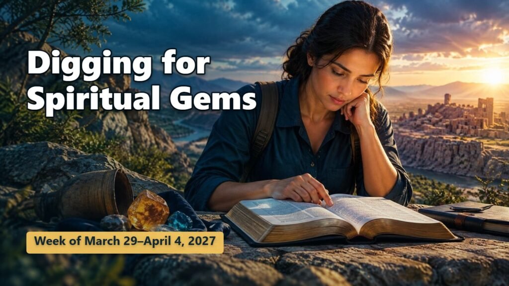 Spiritual Gems for the Week of March 29–April 4, 2027