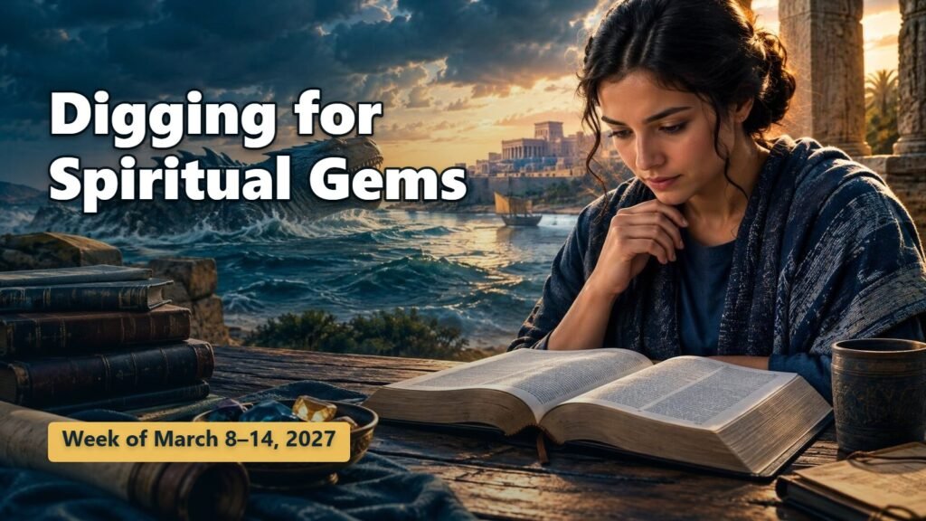Spiritual Gems for the Week of March 8-14, 2027