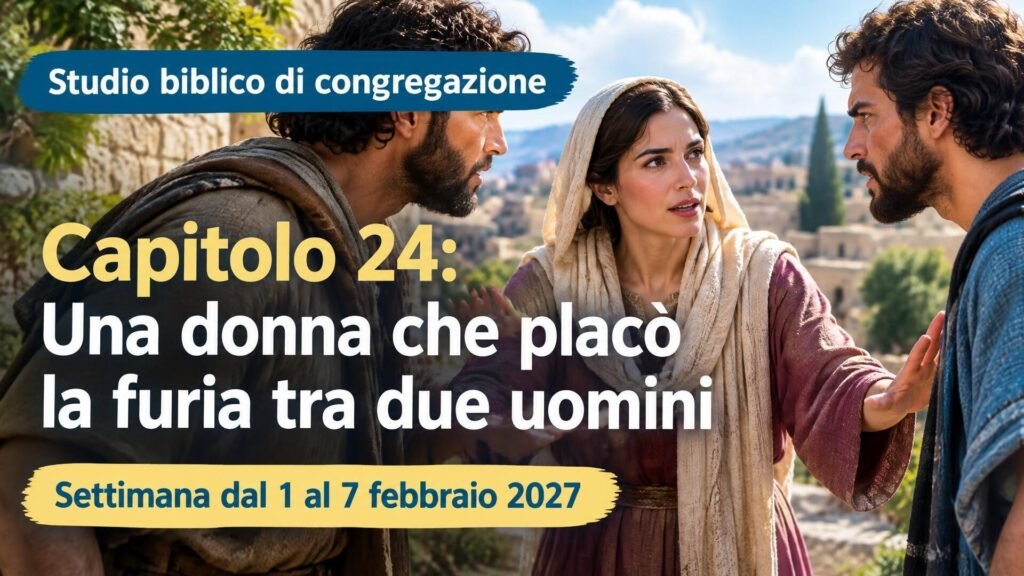 Studio biblico di congregazione per la settimana dal 1º al 7 febbraio 2027