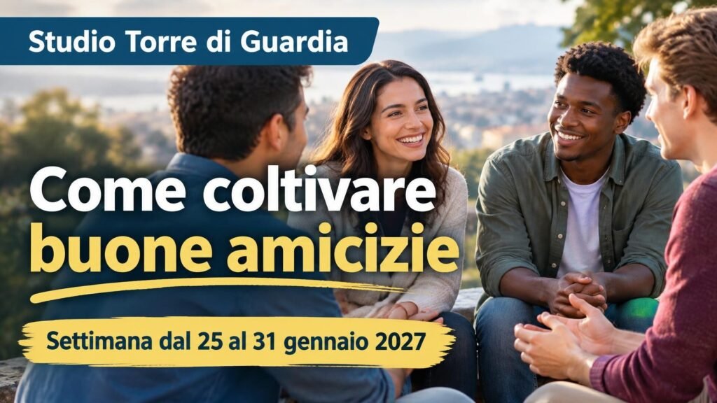 Studio della Torre di Guardia per la settimana del 25-31 gennaio 2027