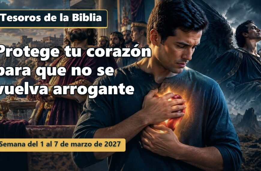 Tesoros de la Biblia para la semana del 1 al 7 de marzo de 2027