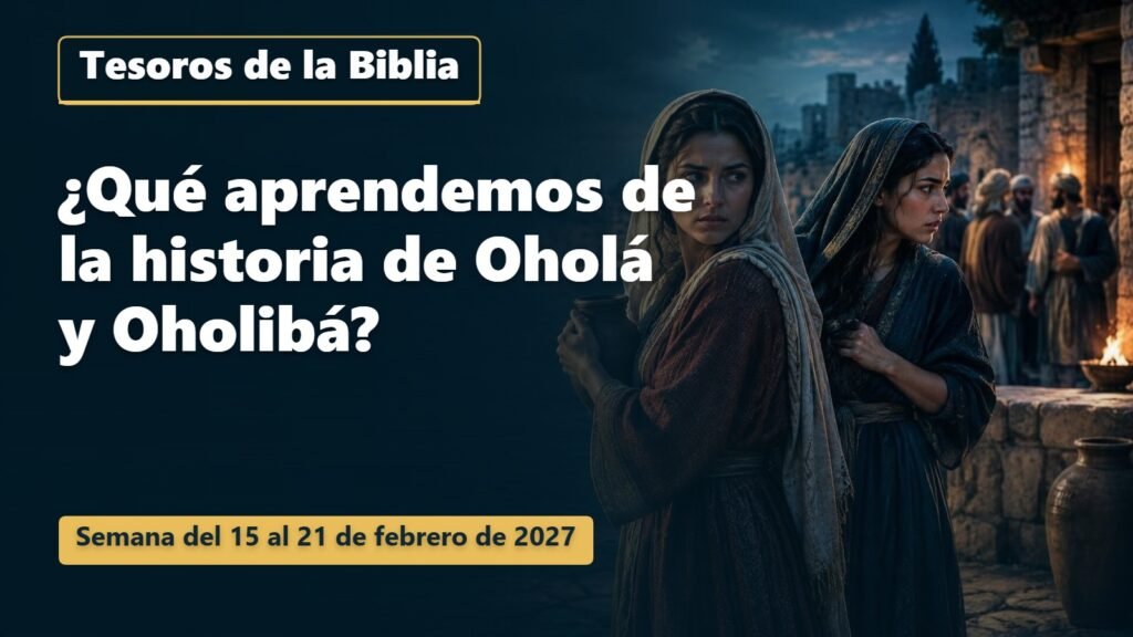 Tesoros de la Biblia para la semana del 15 al 21 de febrero de 2027