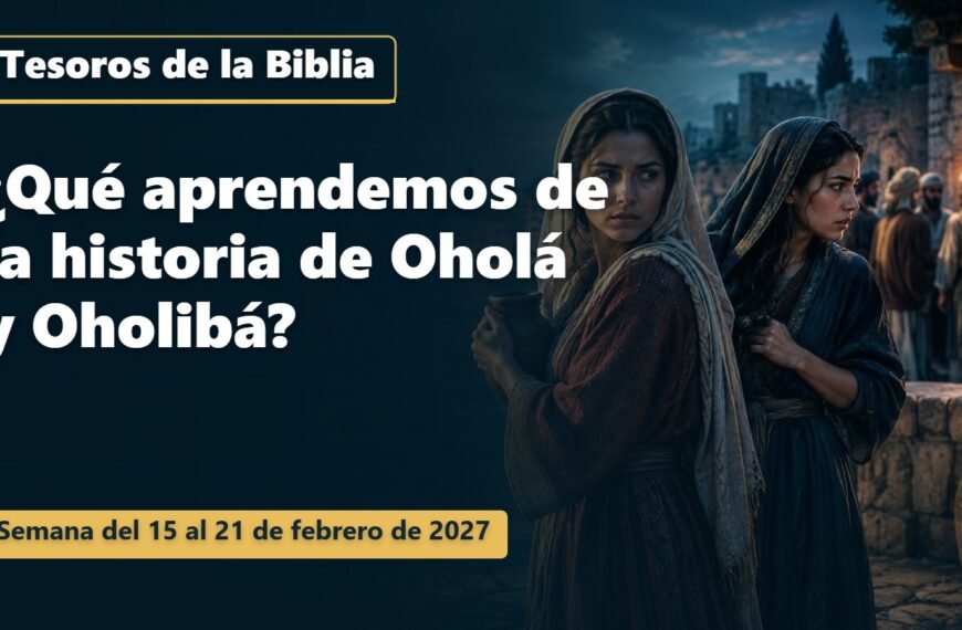 Comentarios para la reunión TJ Tesoros de la Biblia para la semana del 15 al 21 de febrero de 2027