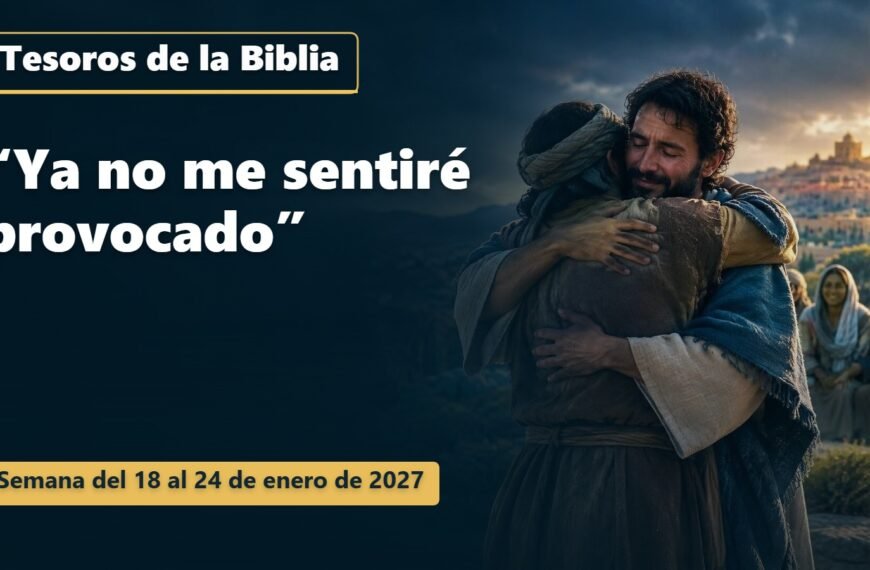 Tesoros de la Biblia para la semana del 18 al 24 de enero de 2027
