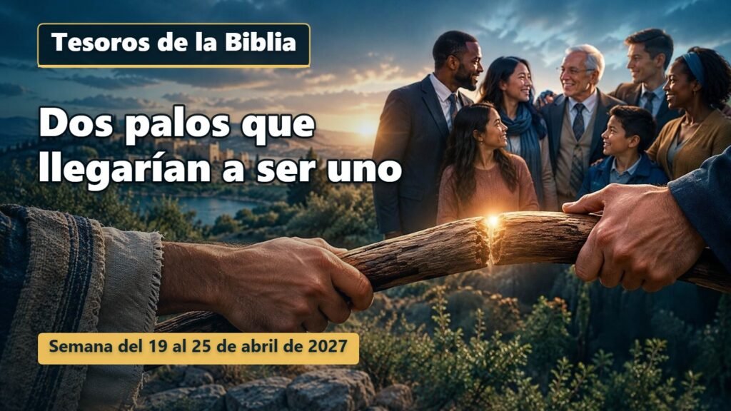 Tesoros de la Biblia para la semana del 19 al 25 de abril de 2027 Tesoros de la Biblia para la semana del 19 al 25 de abril de 2027