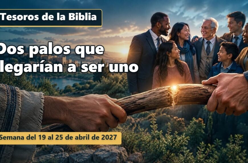 Tesoros de la Biblia para la semana del 19 al 25 de abril de 2027