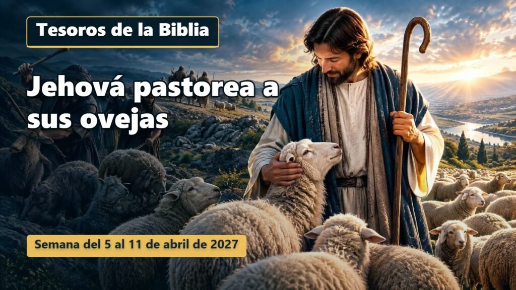 Tesoros de la Biblia para la semana del 5 al 11 de abril de 2027 Tesoros de la Biblia para la semana del 5 al 11 de abril de 2027