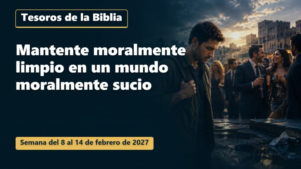 Tesoros de la Biblia para la semana del 8 al 14 de febrero de 2027