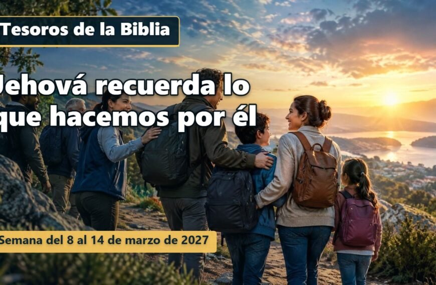 Tesoros de la Biblia para la semana del 8 al 14 de marzo de 2027