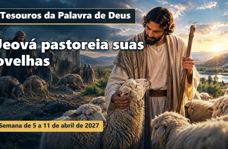 Tesouros da Palavra de Deus para a semana de 5 a 11 de abril de 2027