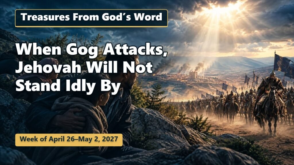 Treasures From God’s Word for the Week of April 26 to May 2, 2027 Treasures From God’s Word for the Week of April 26 to May 2, 2027