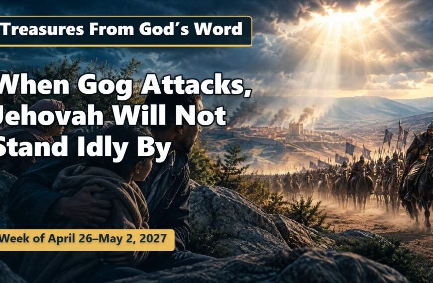 Treasures From God’s Word for the Week of April 26 to May 2, 2027