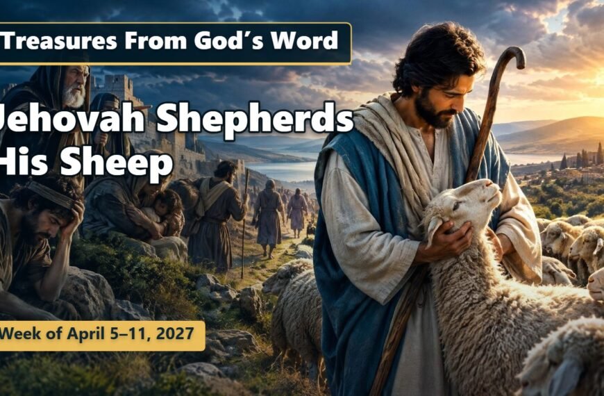 Treasures From God’s Word for the Week of April 5-11, 2027