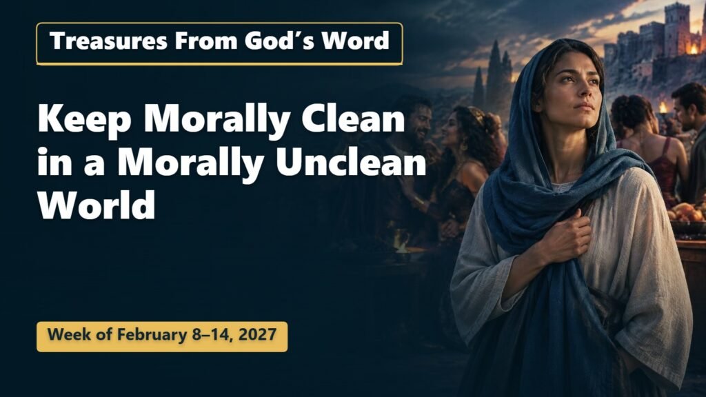 Treasures From God’s Word for the Week of February 8-14, 2027