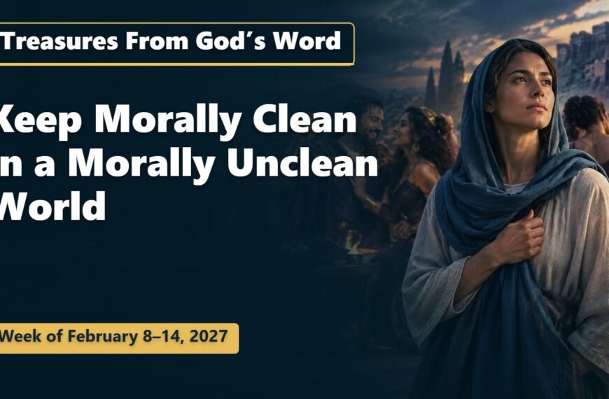Treasures From God’s Word Treasures From God’s Word for the Week of February 8-14, 2027