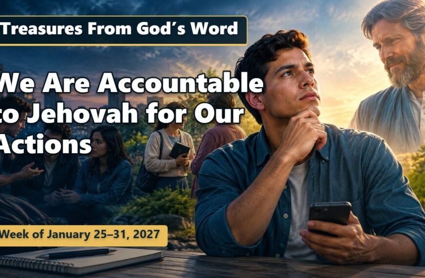 Treasures From God’s Word Treasures From God’s Word for the Week of January 25-31, 2027