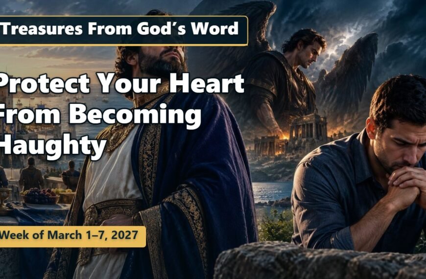 Treasures From God’s Word for the Week of March 1-7, 2027