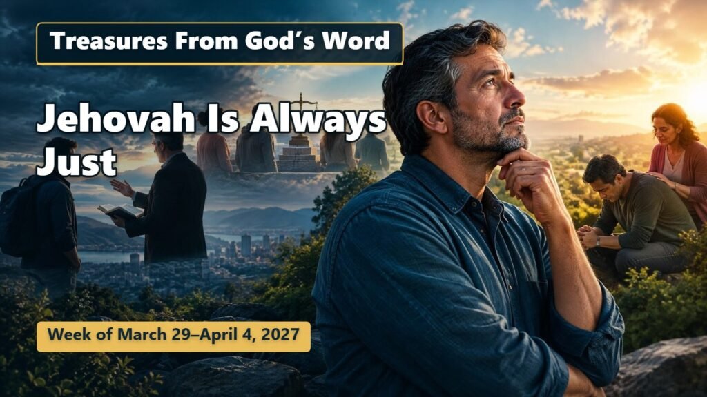 Treasures From God’s Word for the week of March 29–April 4, 2027