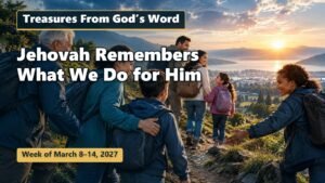 Treasures From God’s Word for the Week of March 8-14, 2027