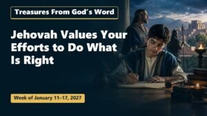 Treasures From God’s Word for the Week of January 11-17, 2027