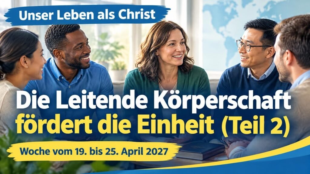 Unser Leben als Christ für die Woche vom 19. bis 25. April 2027