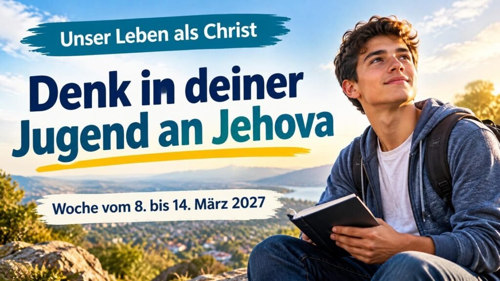 Unser Leben als Christ für die Woche vom 8. bis 14. März 2027 Unser Leben als Christ für die Woche vom 8. bis 14. März 2027