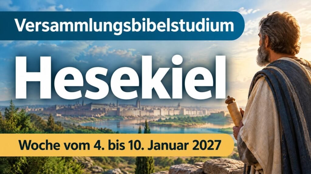 Versammlungsbibelstudium für die Woche vom 4. bis 10. Januar 2027