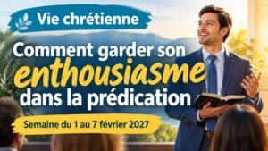 Vie chrétienne pour la semaine du 1er au 7 février 2027