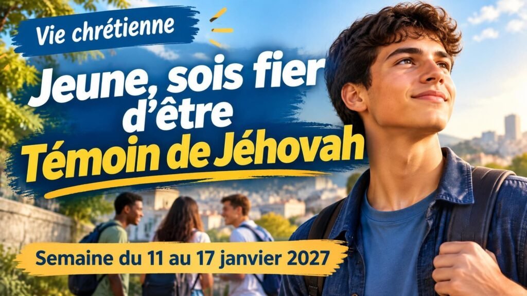 Vie chrétienne pour la semaine du 11 au 17 janvier 2027