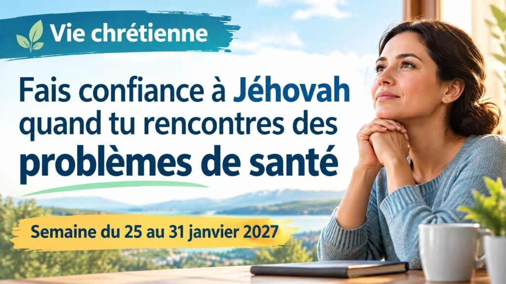 Vie chrétienne pour la semaine du 25 au 31 janvier 2027 Vie chrétienne pour la semaine du 25 au 31 janvier 2027