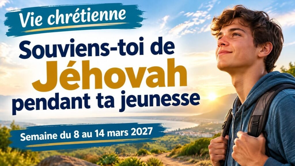 Vie chrétienne pour la semaine du 8 au 14 mars 2027 Vie chrétienne pour la semaine du 8 au 14 mars 2027