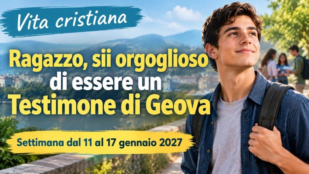 Vita cristiana per la settimana dall’11 al 17 gennaio 2027 Vita cristiana per la settimana dall’11 al 17 gennaio 2027