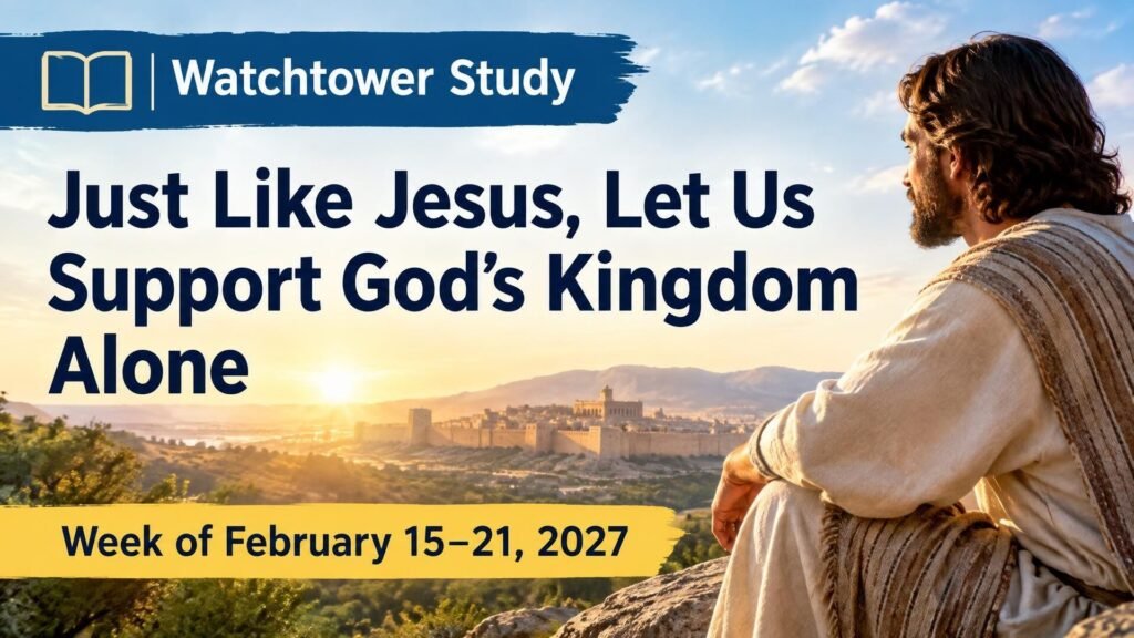 Watchtower Study for the Week of February 15-21, 2027
