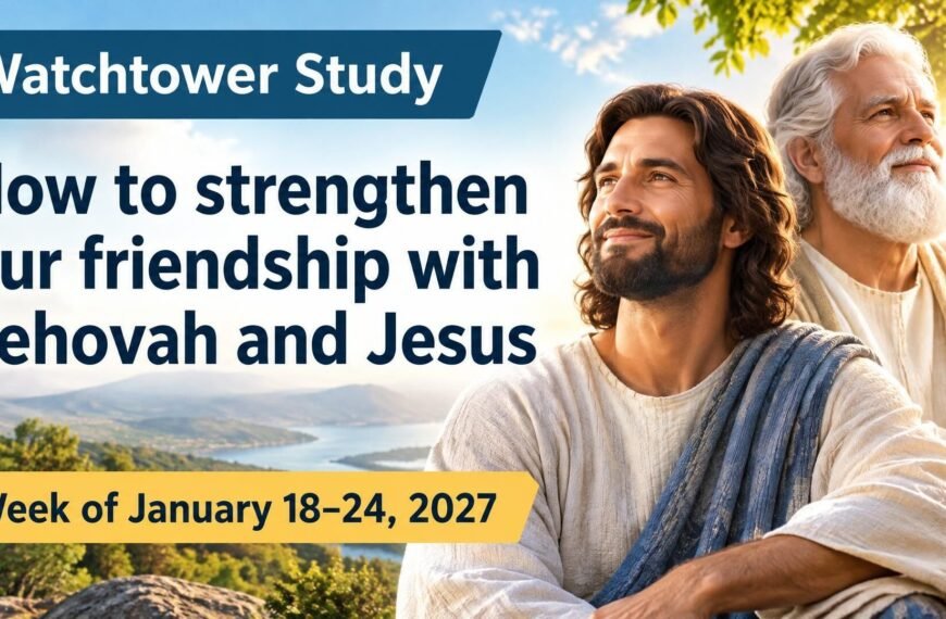 Watchtower Study for the week of January 18-24, 2027
