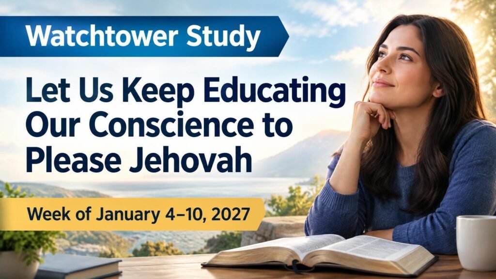 Watchtower Study for the Week of January 4-10, 2027