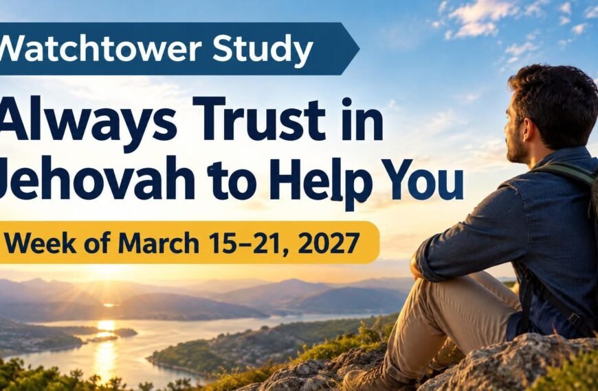 Watchtower Study for the Week of March 15-21, 2027